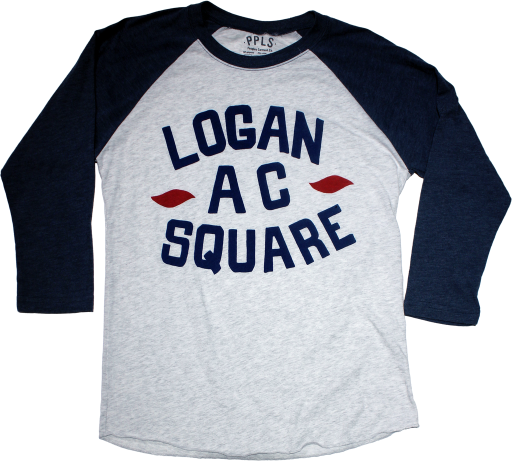 Chicago Logan Square Athletic Club raglan - 1919