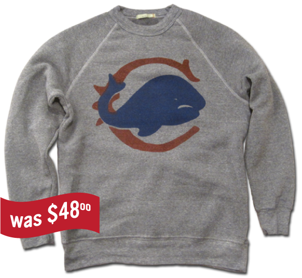 Chicago Whales Sweatshirt - heather grey