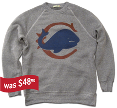 Chicago Whales Sweatshirt - heather grey