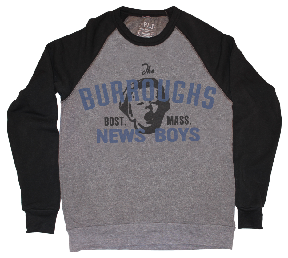Burroughs Newsboys Boston baseball sweatshirt