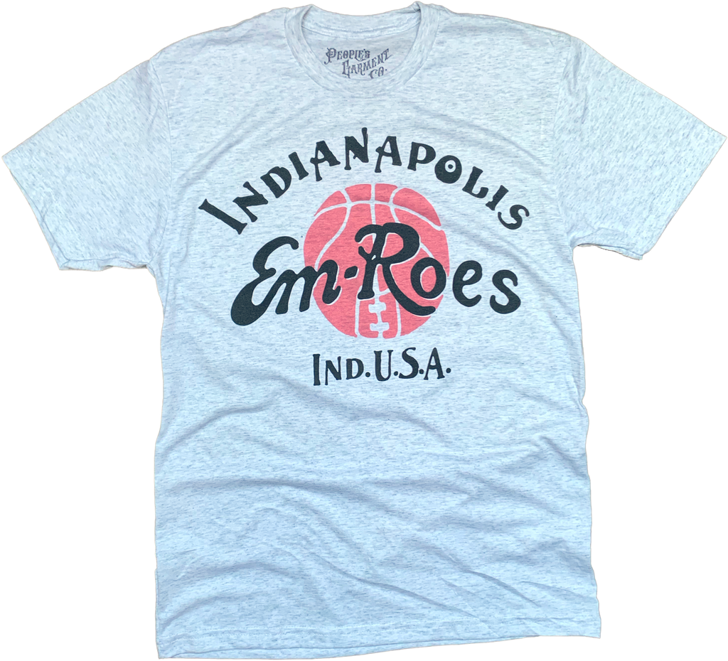 Indianapolis Em Roes basketball tshirt