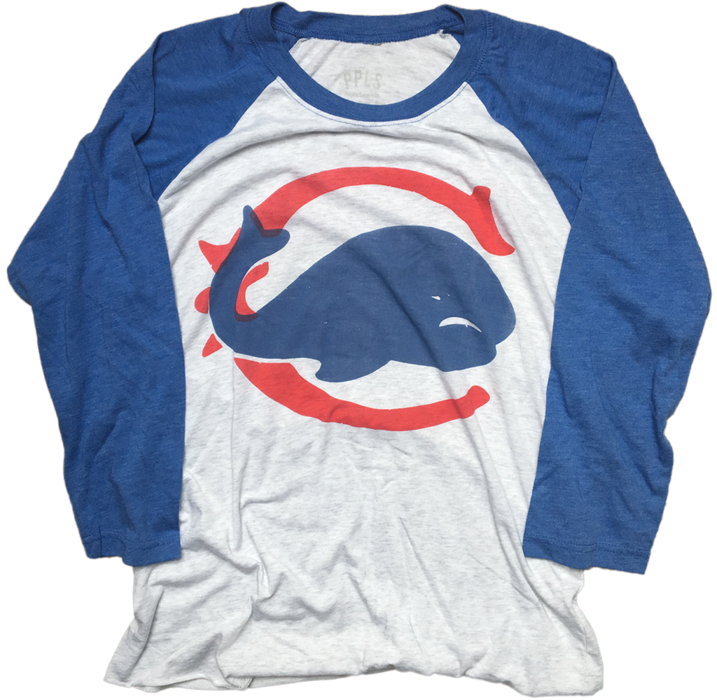 PeoplesGarmentCo • Chicago Whales raglan shirt -1914