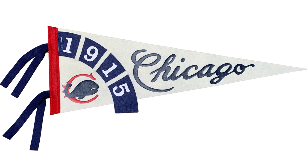 Chicago Whales Championship Pennant